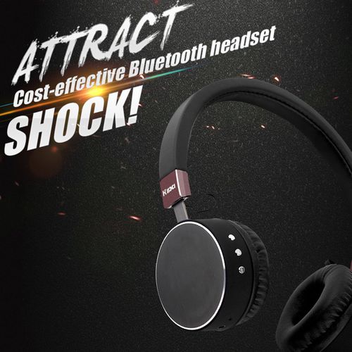 厂家直销外贸新款电子产品蓝牙kd-b08无线头戴式金属蓝牙耳机图片