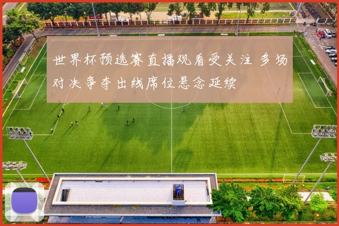 世界杯预选赛直播观看受关注 多场对决争夺出线席位悬念延续